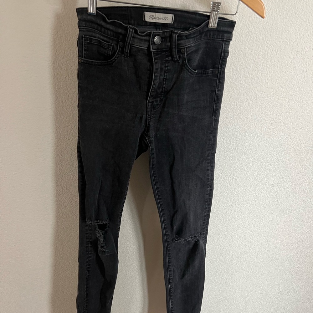 madewell size 26 skinny jeans
